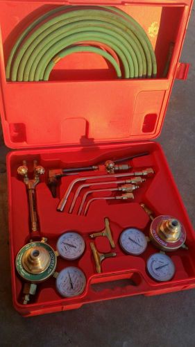 Cutting torch gauge set