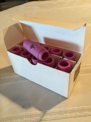 Tig welding gas nozzle cup 10n47 #7 for 17,18 &amp; 26 (box of 10) for sale