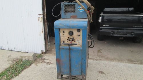 Miller ac/dc inert gas welder tig / stick 330a/bp 208/230/460 single phas for sale