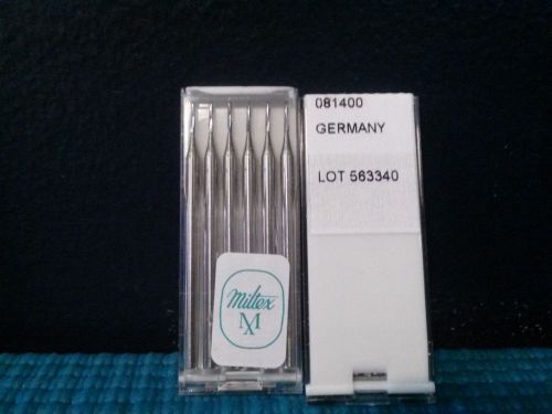 Unused (new) Miltex HP 699L dental burs (12 burs)