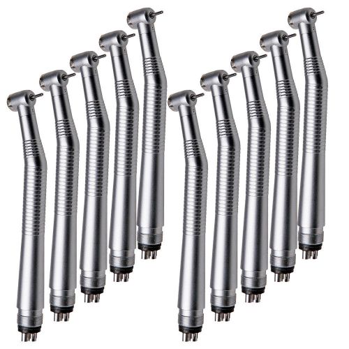 10pcs Dental High Fast Speed Handpieces Push Button Standard 4 Holes SEASKY