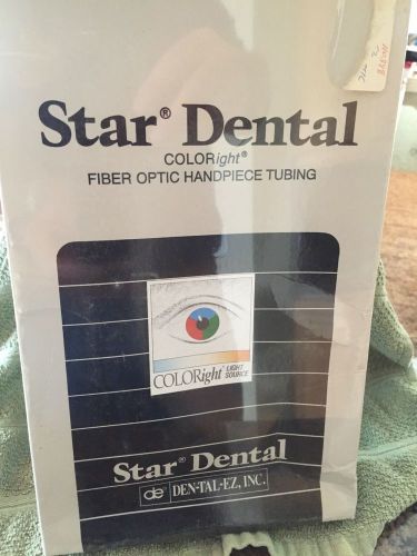 Srar Dental COLORight Fiber Optic Handpiece Tubing