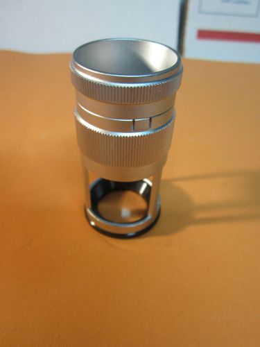 HANDHELD LUPE LOUPE 5X MAGNIFICATION OPTICS + RETICLE  BIN#16