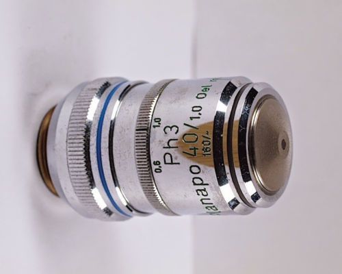 Zeiss Planapo APO 40x /1.0 Oil Ph3 Phase Contrast 160mm TL Microscope Objective