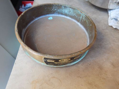 U.S. Standard Testing Sieve &#034;W.S.Tyler&#034; # 120