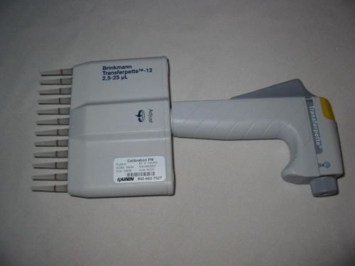 Brinkmann Transferpette -12 2.5-25 uL Pipette