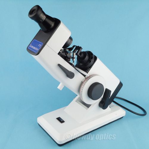 Optical lensometer Manual lensmeter AC/DC powered External reading