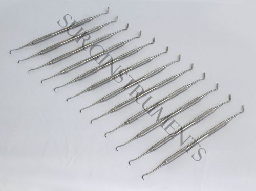 12 Band Pusher Scaler Orthodontic Dental Instruments Ortho