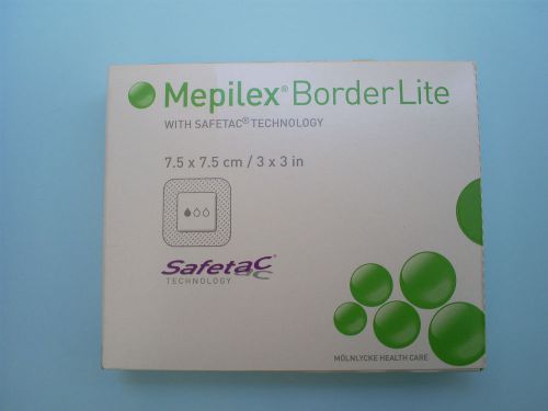 Mepilex-border-lite 3 x 3in (7.5cm x 7.5cm)  5 pieces per box exp date : 02/2016 for sale