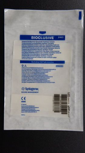 Systagenix 2463 Bioclusive Transparent Dressing 4&#034; x 5&#034; ~ Lot of 60