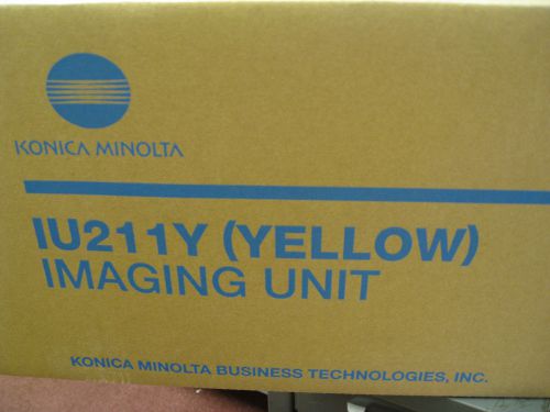 IU211Y GENUINE KONICA MINOLTA BIZHUB C203 C253 YELLOW IMAGING UNIT A0DE06F