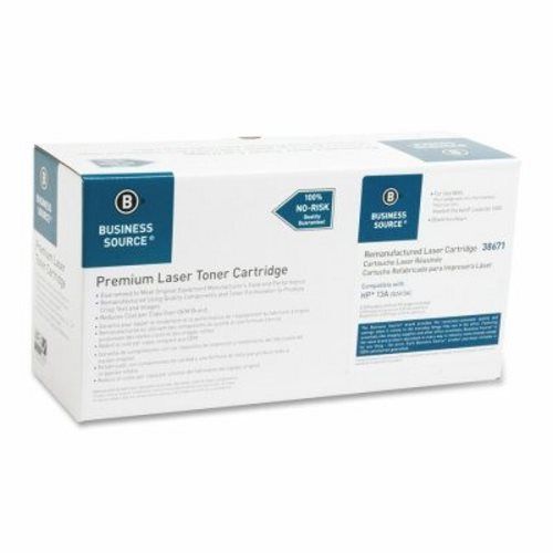 Business Source Print Cartridge, 2500 Page Yield, Black (BSN38671)