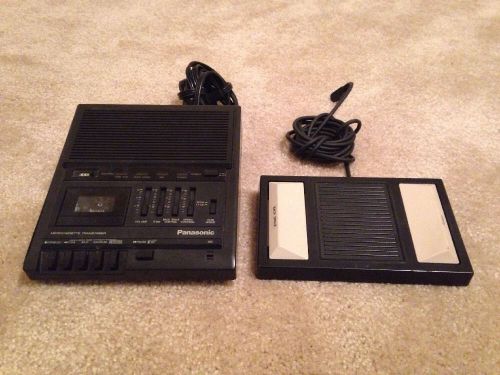 Panasonic RR-930 Micro Mini Cassette Transcriber Recorder Foot Pedal RP-2692