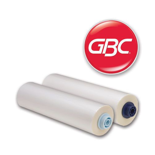 3 Mil GBC EZLoad Nap-Lam II (2) 25&#034; x 250&#039; Rolls (500 ft total) Laminating Film