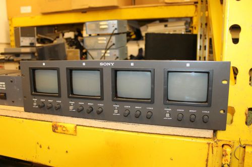 SONY PVM-4B1U BLACK &amp; WHITE MONITERS