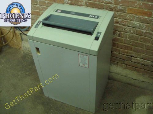 HSM 411 SEM 391 MicroCut Level 6 NSA German Industrial Paper Shredder