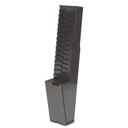 Acroprint Expanding Time Card Rack - 34.3&#034; Height X 5&#034; Width X 1.8&#034; (810118000)