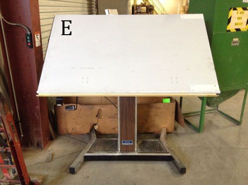 Mayline Futur-matic Positionable Lifting/Raising Drafting Table 60&#034; X 36&#034;