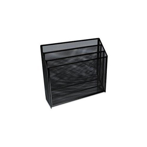 Universal Office Products 20007 Mesh Three-tier Organizer, Black