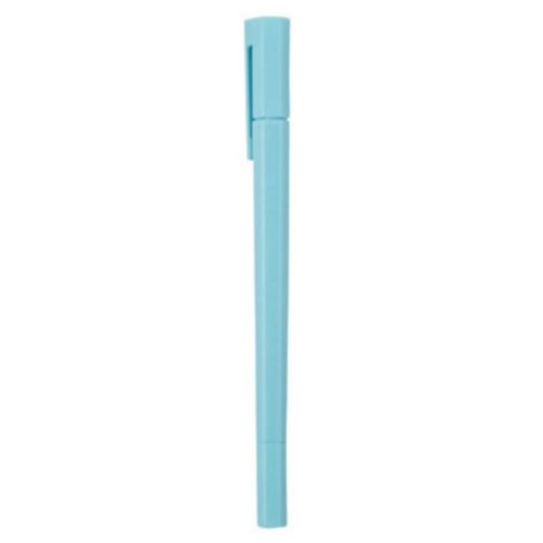 MUJI Moma Aqueous Hexagonal Twin Color Pen with clip (Pale blue) Japan WoW