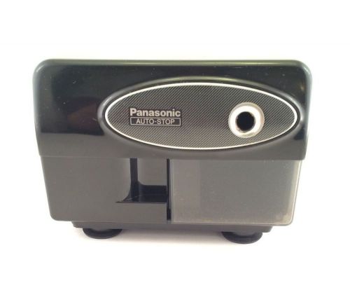 Vintage Panasonic KP-310 Electric Pencil Sharpener Very Nice Black