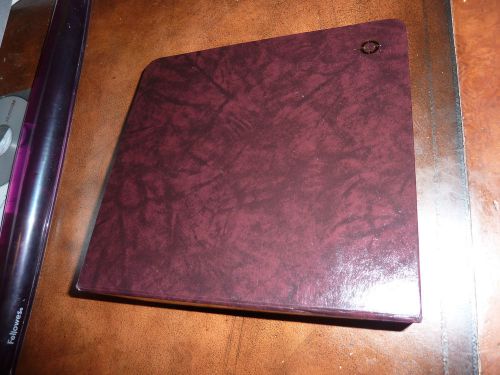 Franklin Planner Storage binders - Classic - Lot of four - 3 Burgundy - 1 Black