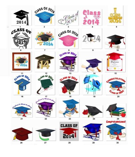 30 Personalized Return Address Graduation address labels {g3}