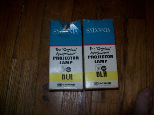 2 NOS PROJECTION LAMP/BULB  SYLVANIA  DLH 250 W 120 V