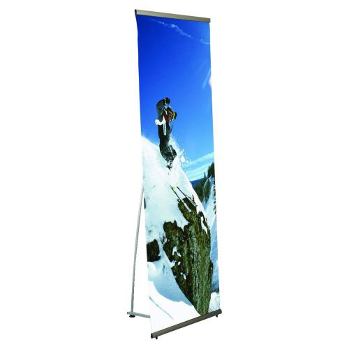 Quickbanner Bannerstander Werbebanner Bannerdisplay Poster-60 x180 cm-Made in EU