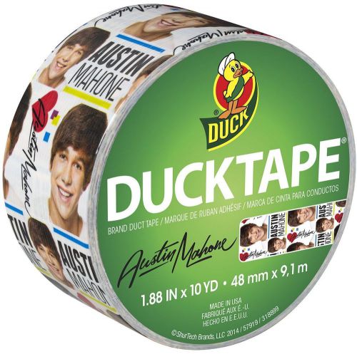 Brand austin mahone printed duct tape 1 88 inches x 10 yard single roll for sale