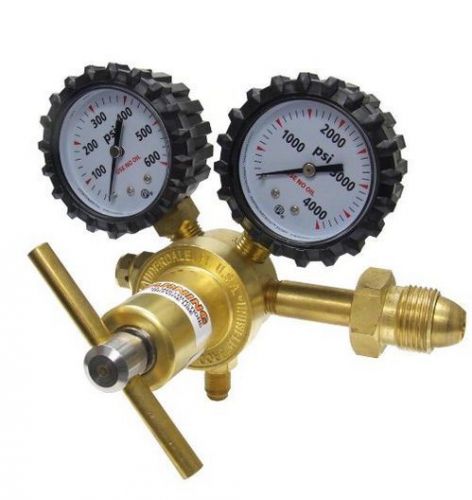 Uniweld RHP400 Nitrogen Regulator with 0-400 PSI Delivery Pressure, CGA580 Inlet