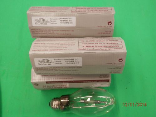 LOT OF 5 NEW GE 70 WATT  HIGH PRESSURE SODIUM LAMPS LU/DX/MED/ECO