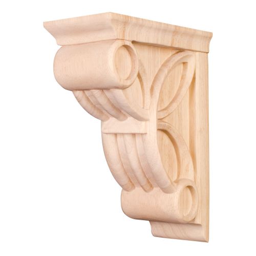 One Pair Celtic Weave Corbels- 3&#034; x  6-3/8&#034; x  8&#034; - Item # COR6-1-RW