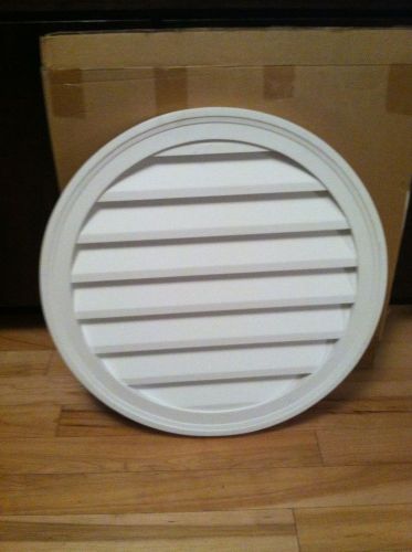 Round Decorative Louver Window Vent Fypon 24&#034;