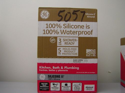 GE CAULK: Silicone II, Kitchen-Bath-Plumbing, ALMOND