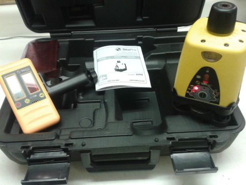 SITE PRO SLR 30K LASER LEVEL PACKAGE TRIPOD &amp; ROD 27-SLR30K SLR30