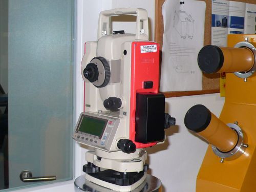 PENTAX PCS-325 total station dual display CALIBRATED