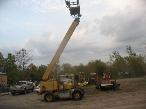 grove manlift boom lift scissor lift60ft dual fuel wisconsin engine  BANK REPO!!