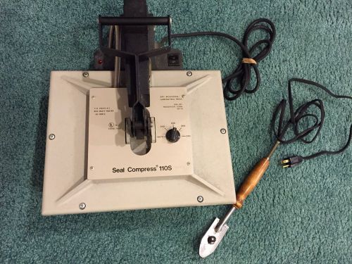 Seal 110S  800 watt laminating/dry mounting press and Sealector II tacking iron