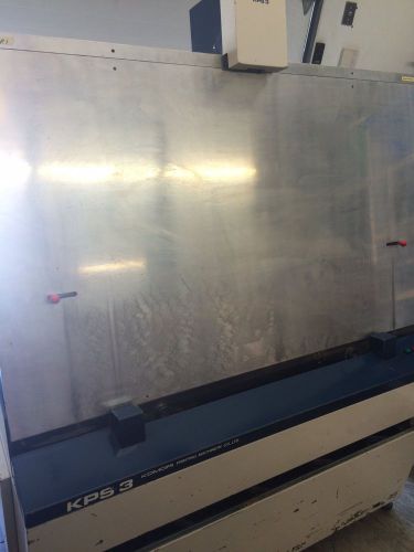 40&#034; Automatic Plate Punch by Komori