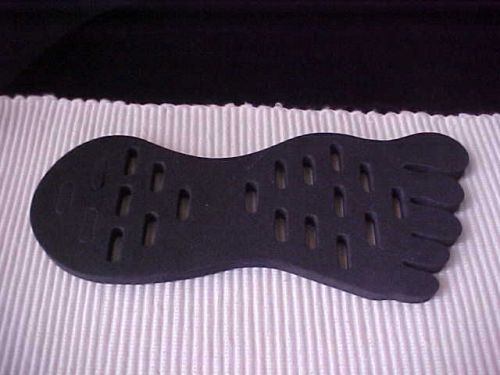 Ring Holder Black Foam Foot Body Jewelry Display Holds Twenty Rings NEW