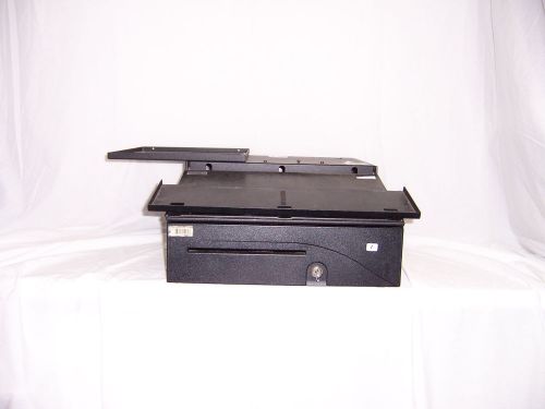 Pos system cash drawer base with keyboard shelf &amp; printer/monitor shelf  #1 for sale