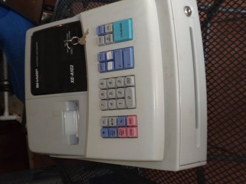 SHARP CASH REGISTER XE-A102 with keys