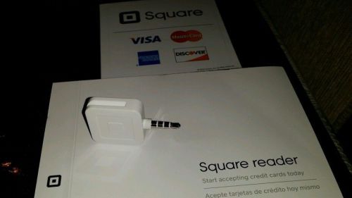 SQUARE CREDIT CARD READER,SQUARE PAYMENT SWIPE CARD READER PAY ON THE GO