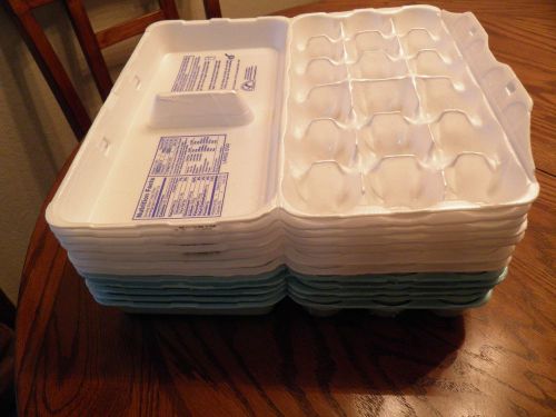 Lot of 12--- 18 hole (1 1/2 dozen) egg cartons.  Used, but clean.