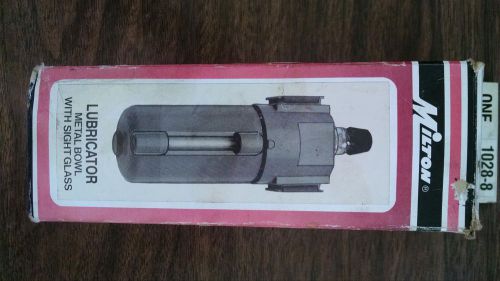 Milton 1028-8 1/4 Lubricator (Metal Bowl with Sight Glass)