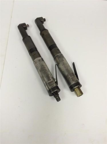 Pneumatic atlas copco ltv26 non rev torque clutch right angle 3/8&#034; nutrunner lot for sale