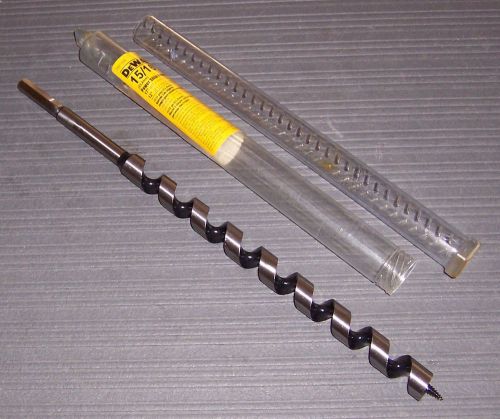 Dewalt dw1686 15/16&#034; x 12&#034; x 17&#034; power ship auger bit for sale