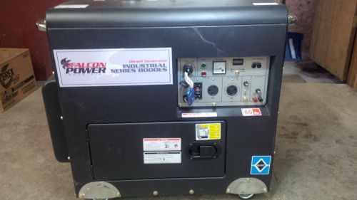 Falcon power diesel generator 8000se for sale