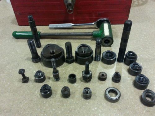 Greenlee Slug Buster knockout punch set